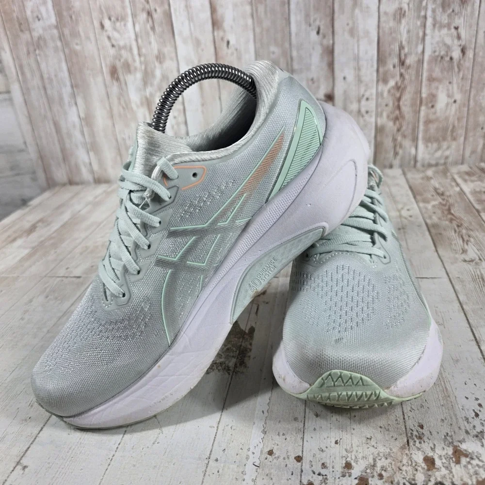 ASICS GEL-Kayano 30 Women Running Shoes Mint Green 1012B357 Size 9 US